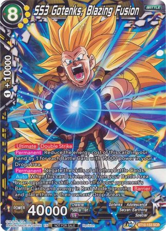 SS3 Gotenks, Blazing Fusion - Dragonball Super TCG | TrollAndToad