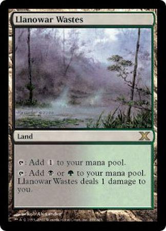 Llanowar Wastes MTG 10th Edition Singles Llanowar Wastes MTG 10th Edition Singles