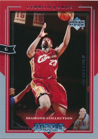 LeBron James 2004 05 Upper Deck All Star Lineup 13 2004 05 Upper Deck All Star Lineup LeBron James 2004 05 Upper Deck All Star Lineup 13 2004 05 Upper Deck All Star Lineup