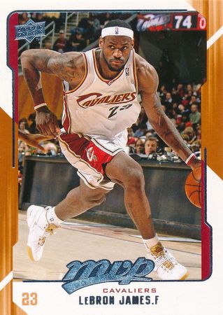 LeBron James 2008 09 Upper Deck MVP 28 2008 09 Upper Deck MVP LeBron James 2008 09 Upper Deck MVP 28 2008 09 Upper Deck MVP
