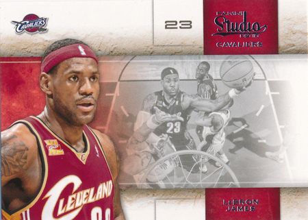 LeBron James 2009 10 Studio 52 Panini 2009 10 Panini Studio LeBron James 2009 10 Studio 52 Panini 2009 10 Panini Studio