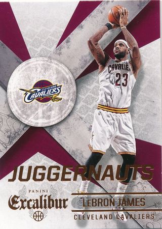 LeBron James 2014 15 Excalibur Juggernauts 5 Panini 2014 15 Panini Excalibur Juggernauts LeBron James 2014 15 Excalibur Juggernauts 5 Panini 2014 15 Panini Excalibur Juggernauts