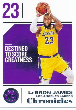 LeBron James 2018 19 Chronicles Base 68 Panini 2018 19 Panini Chronicles Base LeBron James 2018 19 Chronicles Base 68 Panini 2018 19 Panini Chronicles Base