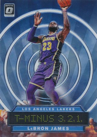 LeBron James 2019 20 Donruss Optic T Minus 9 Panini 2019 20 Donruss Optic T Minus LeBron James 2019 20 Donruss Optic T Minus 9 Panini 2019 20 Donruss Optic T Minus
