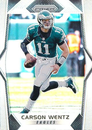 Carson Wentz 2017 Prizm 130 Silver Refractor Panini 2017 Panini Prizm Refractor Carson Wentz 2017 Prizm 130 Silver Refractor Panini 2017 Panini Prizm Refractor