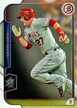Mike Trout 2015 Bowman 50 Topps 2015 Bowman Mike Trout 2015 Bowman 50 Topps 2015 Bowman