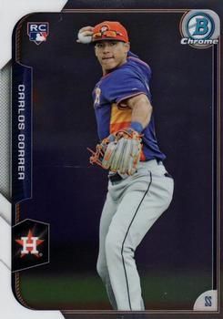 Carlos Correa 2015 Bowman Chrome 110 Rookie Topps 2015 Bowman Chrome Carlos Correa 2015 Bowman Chrome 110 Rookie Topps 2015 Bowman Chrome