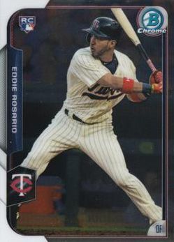 Eddie Rosario 2015 Bowman Chrome 176 Rookie Topps 2015 Bowman Chrome Eddie Rosario 2015 Bowman Chrome 176 Rookie Topps 2015 Bowman Chrome