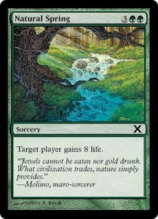 Natural Spring MTG 10th Edition Singles Natural Spring MTG 10th Edition Singles