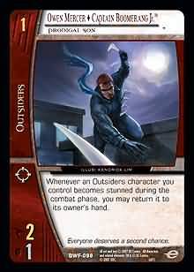 Owen Mercer Captain Boomerang Jr Prodigal Son DWF 098 Common Vs System DC World s Finest Owen Mercer Captain Boomerang Jr Prodigal Son DWF 098 Common Vs System DC World s Finest