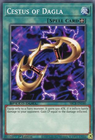 Cestus of Dagla SBCB EN140 Common 1st Edition Speed Duel Battle City Box 1st Edition Singles Cestus of Dagla SBCB EN140 Common 1st Edition Speed Duel Battle City Box 1st Edition Singles