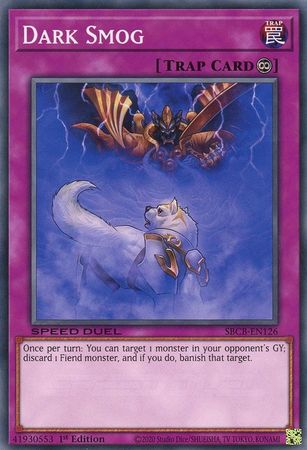 Dark Smog SBCB EN126 Common 1st Edition Speed Duel Battle City Box 1st Edition Singles Dark Smog SBCB EN126 Common 1st Edition Speed Duel Battle City Box 1st Edition Singles