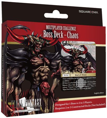 Final Fantasy Multiplayer Challenge Boss Deck Chaos Final Fantasy Multiplayer Challenge Boss Deck Chaos