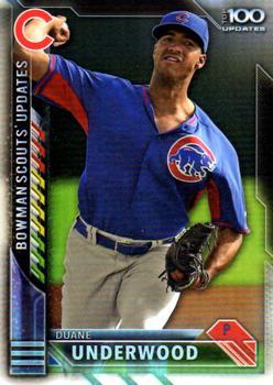 Duane Underwood 2016 Bowman Chrome Top 100 Updates BSU DU 2016 Bowman Chrome Top 100 Updates Duane Underwood 2016 Bowman Chrome Top 100 Updates BSU DU 2016 Bowman Chrome Top 100 Updates