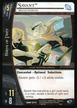 Savant Brian Durlin DWF 074 Common Savant Brian Durlin DWF 074 Common