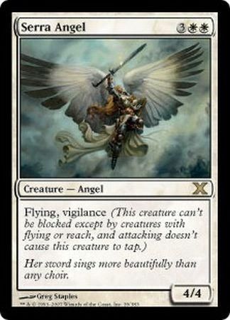 Serra Angel MTG 10th Edition Singles Serra Angel MTG 10th Edition Singles