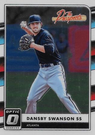 Dansby Swanson 2016 Donruss Optic The Prospects TP6 2016 Donruss Optic The Prospects Dansby Swanson 2016 Donruss Optic The Prospects TP6 2016 Donruss Optic The Prospects