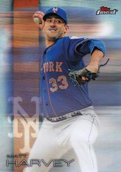 Matt Harvey 2016 Finest 104 SP Topps 2016 Topps Finest Matt Harvey 2016 Finest 104 SP Topps 2016 Topps Finest