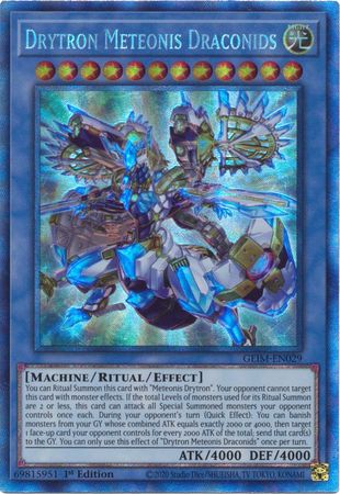 Drytron Meteonis Draconids - Yugioh | TrollAndToad