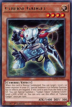 Cyberse Gadget GEIM EN037 Rare 1st Edition Genesis Impact GEIM 1st Edition Singles Cyberse Gadget GEIM EN037 Rare 1st Edition Genesis Impact GEIM 1st Edition Singles
