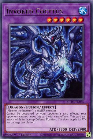 Invoked Cocytus GEIM EN055 Rare 1st Edition Genesis Impact GEIM 1st Edition Singles Invoked Cocytus GEIM EN055 Rare 1st Edition Genesis Impact GEIM 1st Edition Singles