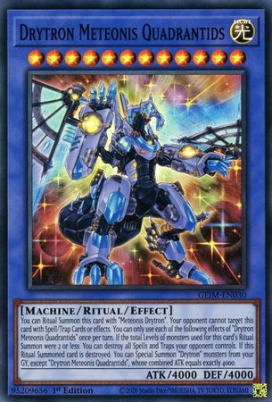 Drytron Meteonis Quadrantids GEIM EN030 Super Rare 1st Edition Genesis Impact GEIM 1st Edition Singles Drytron Meteonis Quadrantids GEIM EN030 Super Rare 1st Edition Genesis Impact GEIM 1st Edition Singles