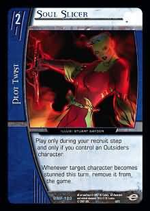 Soul Slicer DWF 120 Uncommon Vs System DC World s Finest Soul Slicer DWF 120 Uncommon Vs System DC World s Finest