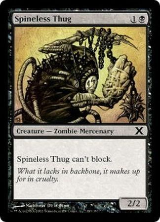 Spineless Thug MTG 10th Edition Singles Spineless Thug MTG 10th Edition Singles