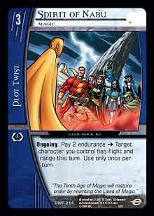 Spirit of Nabu Magic DWF 214 Uncommon Vs System DC World s Finest Spirit of Nabu Magic DWF 214 Uncommon Vs System DC World s Finest