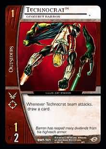 Technocrat Geoffrey Barron DWF 101 Common Technocrat Geoffrey Barron DWF 101 Common