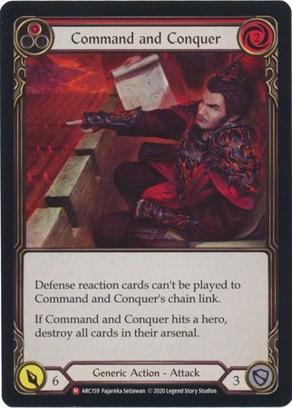 Command and Conquer ARC159 Majestic Arcane Rising Singles Command and Conquer ARC159 Majestic Arcane Rising Singles