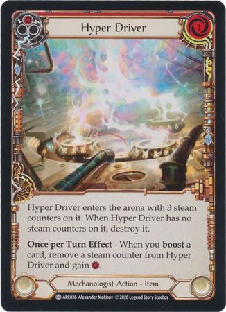 Hyper Driver ARC036 Common Unlimited Arcane Rising Unlimited Singles Hyper Driver ARC036 Common Unlimited Arcane Rising Unlimited Singles
