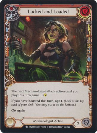 Locked and Loaded Red ARC032 Common Unlimited Arcane Rising Unlimited Singles Locked and Loaded Red ARC032 Common Unlimited Arcane Rising Unlimited Singles