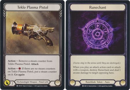 Teklo Plasma Pistol Runechant ARC003 ARC112 Token Unlimited Teklo Plasma Pistol Runechant ARC003 ARC112 Token Unlimited