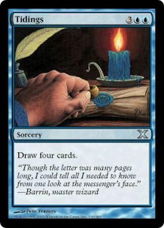 Tidings MTG 10th Edition Singles Tidings MTG 10th Edition Singles