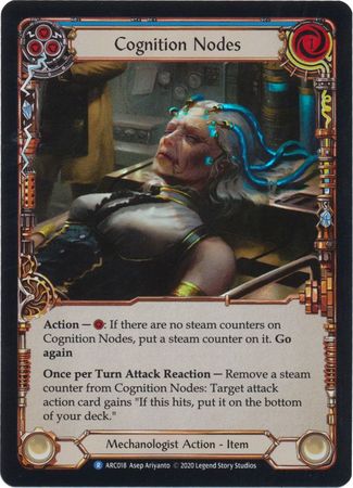 Cognition Nodes ARC018 Rare Rainbow Foil Unlimited Arcane Rising Unlimited Foil Singles Cognition Nodes ARC018 Rare Rainbow Foil Unlimited Arcane Rising Unlimited Foil Singles
