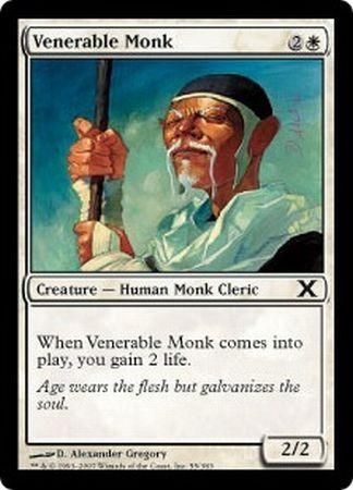 Venerable Monk MTG 10th Edition Singles Venerable Monk MTG 10th Edition Singles