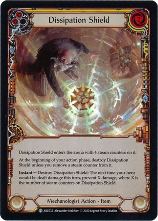 Dissipation Shield ARC035 Common Rainbow Foil Unlimited Dissipation Shield ARC035 Common Rainbow Foil Unlimited