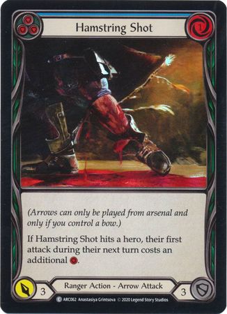Hamstring Shot Blue ARC062 Common Rainbow Foil Unlimited Arcane Rising Unlimited Foil Singles Hamstring Shot Blue ARC062 Common Rainbow Foil Unlimited Arcane Rising Unlimited Foil Singles