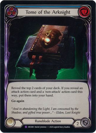 Tome of the Arknight ARC084 Super Rare Rainbow Foil Unlimited Arcane Rising Unlimited Foil Singles Tome of the Arknight ARC084 Super Rare Rainbow Foil Unlimited Arcane Rising Unlimited Foil Singles