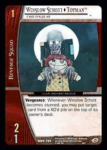 Winslow Schott Toyman Child s Play DWF 184 Common Vs System DC World s Finest Winslow Schott Toyman Child s Play DWF 184 Common Vs System DC World s Finest