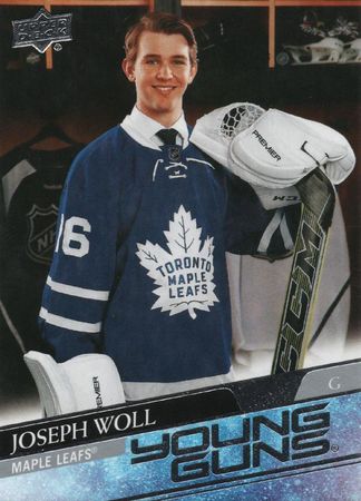 Joseph Woll 2020 21 Upper Deck Series 1 208 Young Guns Rookie Joseph Woll 2020 21 Upper Deck Series 1 208 Young Guns Rookie