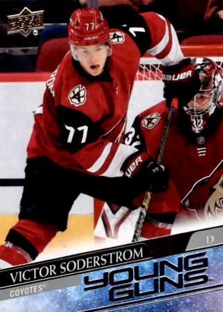 Victor Soderstrom 2020 21 Upper Deck Series 1 221 Young Guns Rookie Victor Soderstrom 2020 21 Upper Deck Series 1 221 Young Guns Rookie
