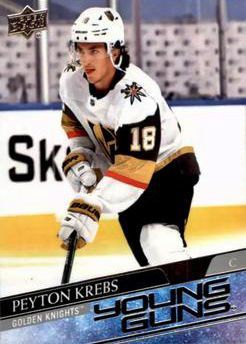 Peyton Krebs 2020 21 Upper Deck Series 1 239 Young Guns Rookie Peyton Krebs 2020 21 Upper Deck Series 1 239 Young Guns Rookie