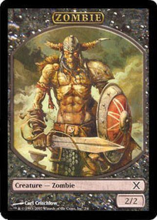 Zombie Token 10th Edition MTG 10th Edition Singles Zombie Token 10th Edition MTG 10th Edition Singles