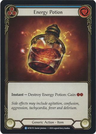 Energy Potion WTR170 Rare Unlimited Welcome To Rathe Unlimited Singles Energy Potion WTR170 Rare Unlimited Welcome To Rathe Unlimited Singles