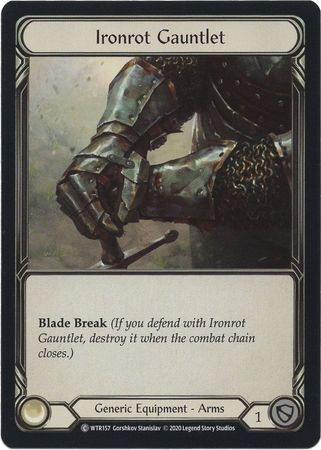 Ironrot Gauntlet WTR157 Common Unlimited Welcome To Rathe Unlimited Singles Ironrot Gauntlet WTR157 Common Unlimited Welcome To Rathe Unlimited Singles