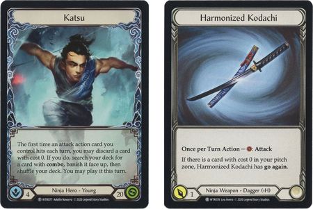 Katsu Harmonized Kodachi WTR077 WTR078 Token Unlimited Katsu Harmonized Kodachi WTR077 WTR078 Token Unlimited