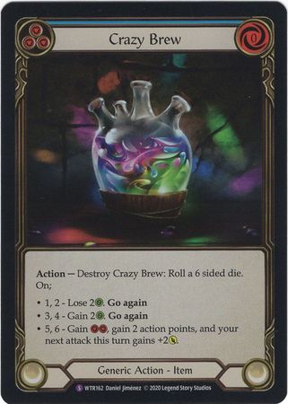 Crazy Brew WTR162 Super Rare Rainbow Foil Unlimited Crazy Brew WTR162 Super Rare Rainbow Foil Unlimited
