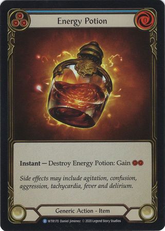 Energy Potion WTR170 Rare Rainbow Foil Unlimited Energy Potion WTR170 Rare Rainbow Foil Unlimited